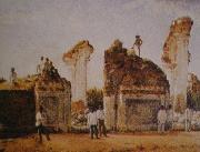 Cristobal Rojas Ruinas de Cua despues del Terremoto de 1812 Germany oil painting artist